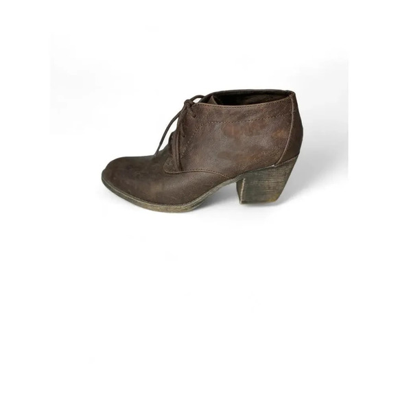 Rocket Dog Women's Booties Lace Up Ankle Heels Brown Size 7 - Picture 5 of 9